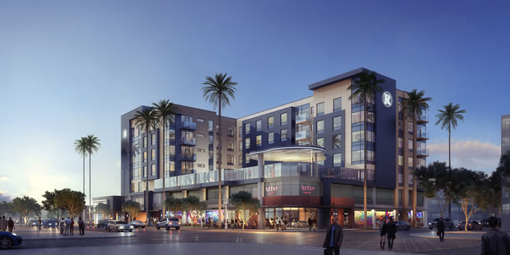 Development Approved for Downtown Riverside Hilton Hotel